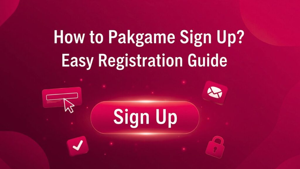 How to Pakgame Sign Up Easy Registration Guide