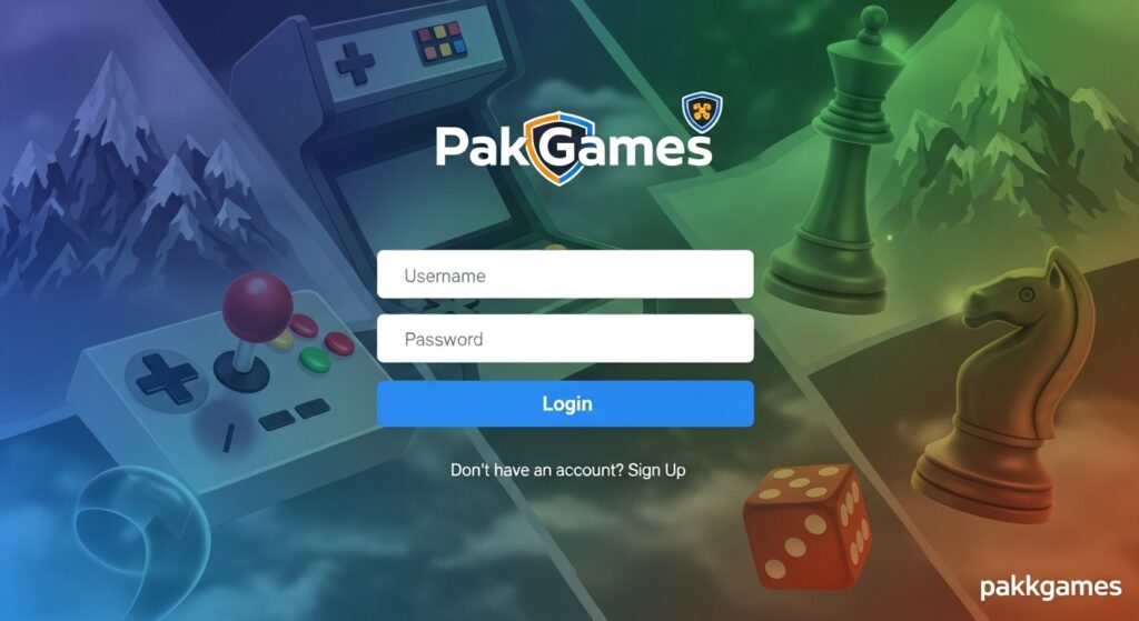 PakGames Login Account