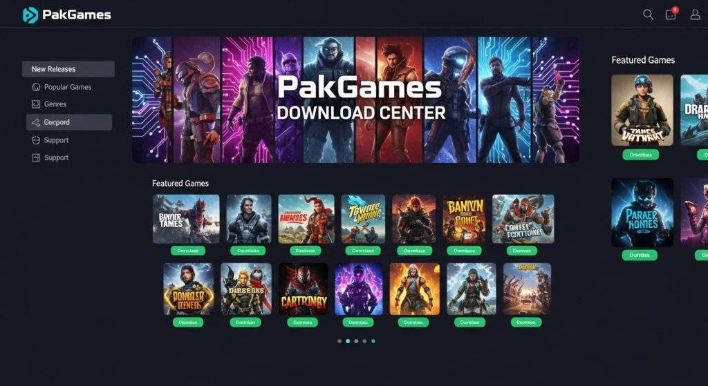 PakGames Download Center