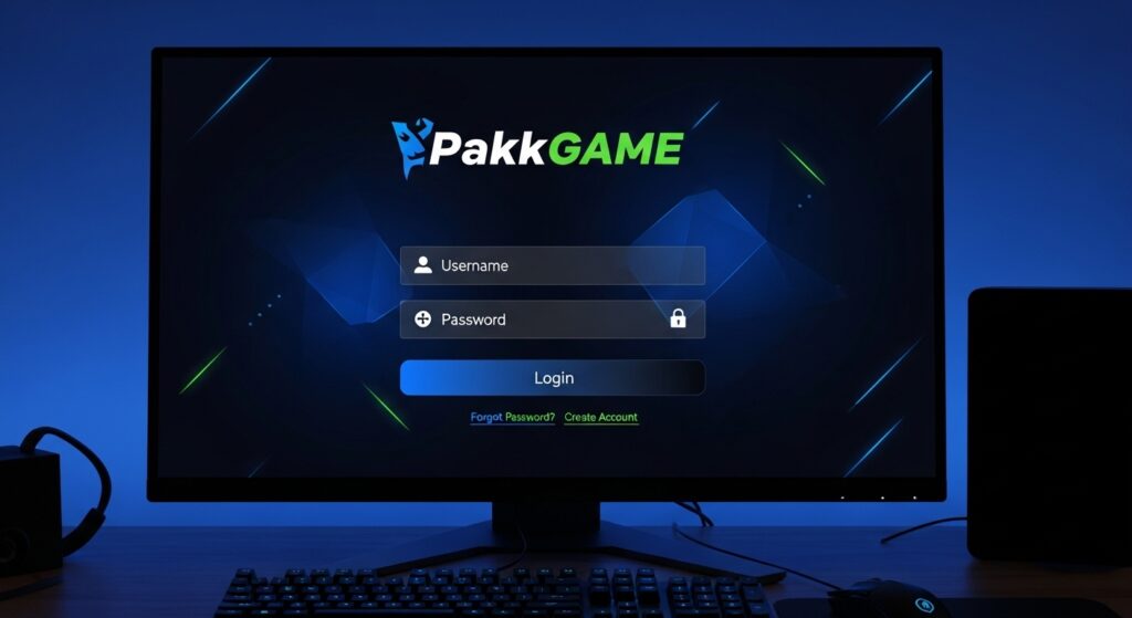 Login Pak Games Account