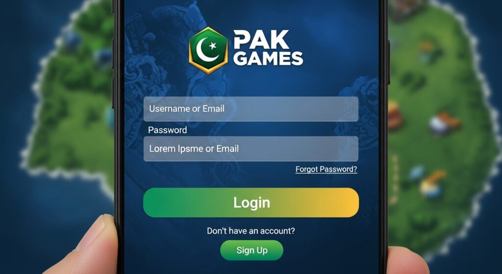 pak game login