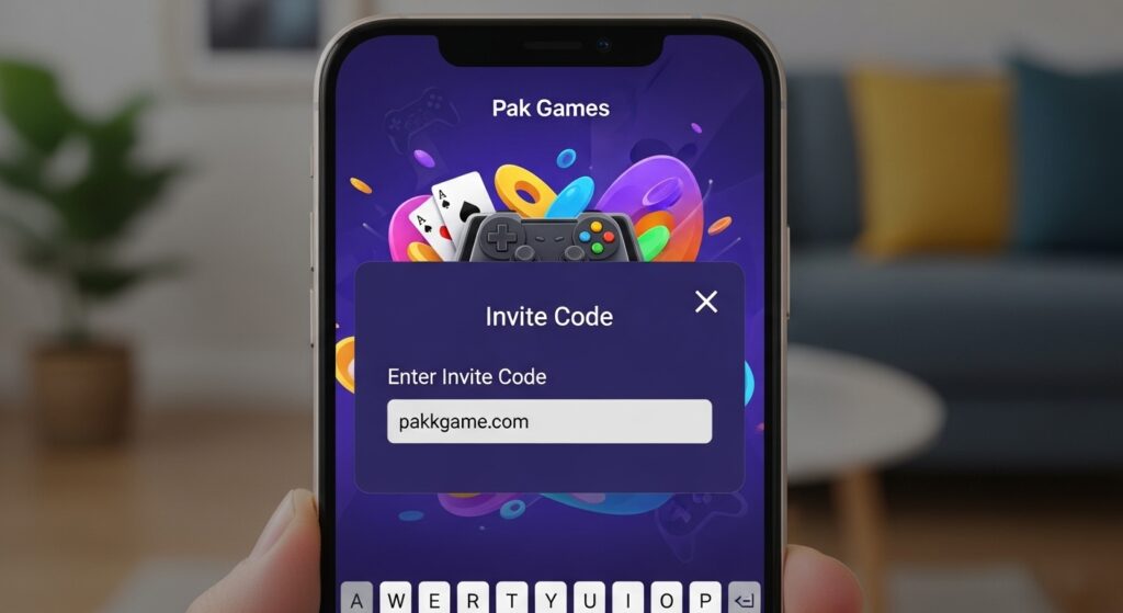 Pak Games Invite Code