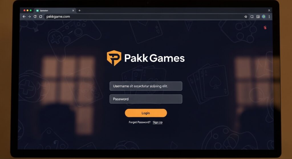 Login Pak Games Account